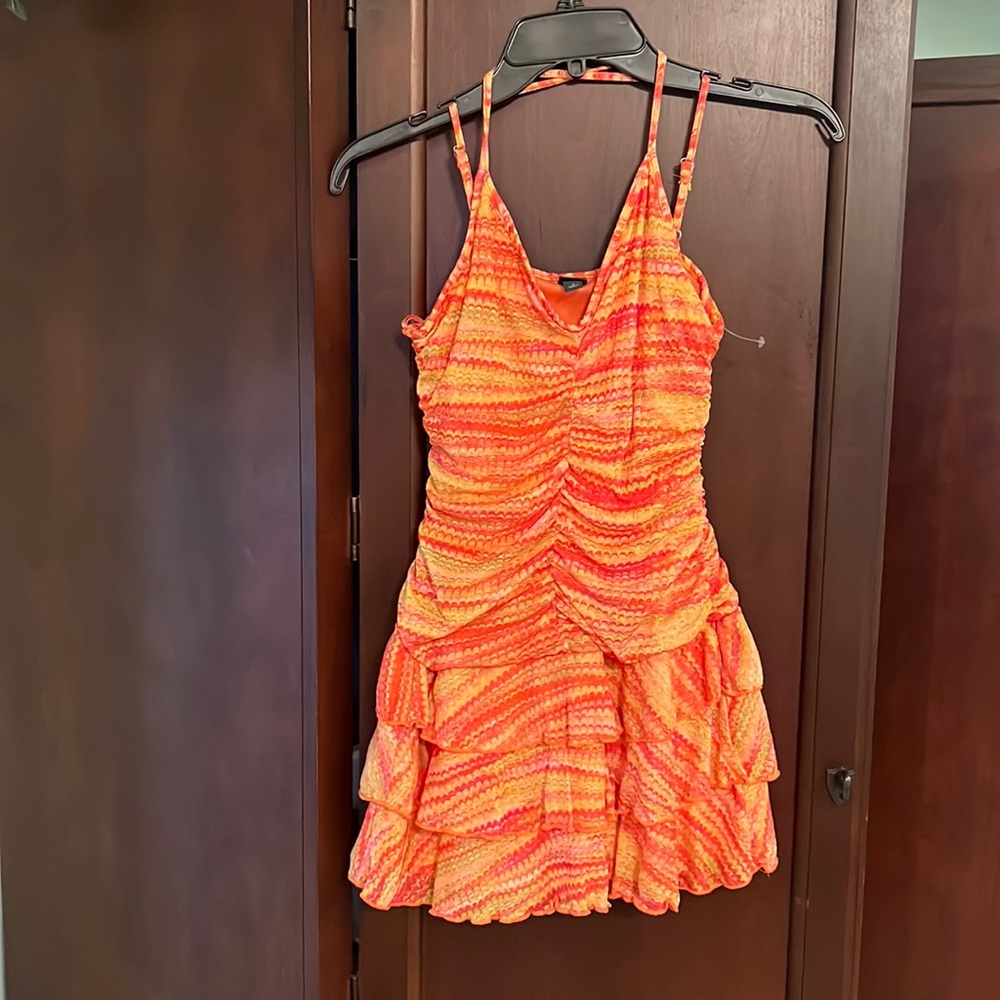 Wild Fable Orange Strappy Dress